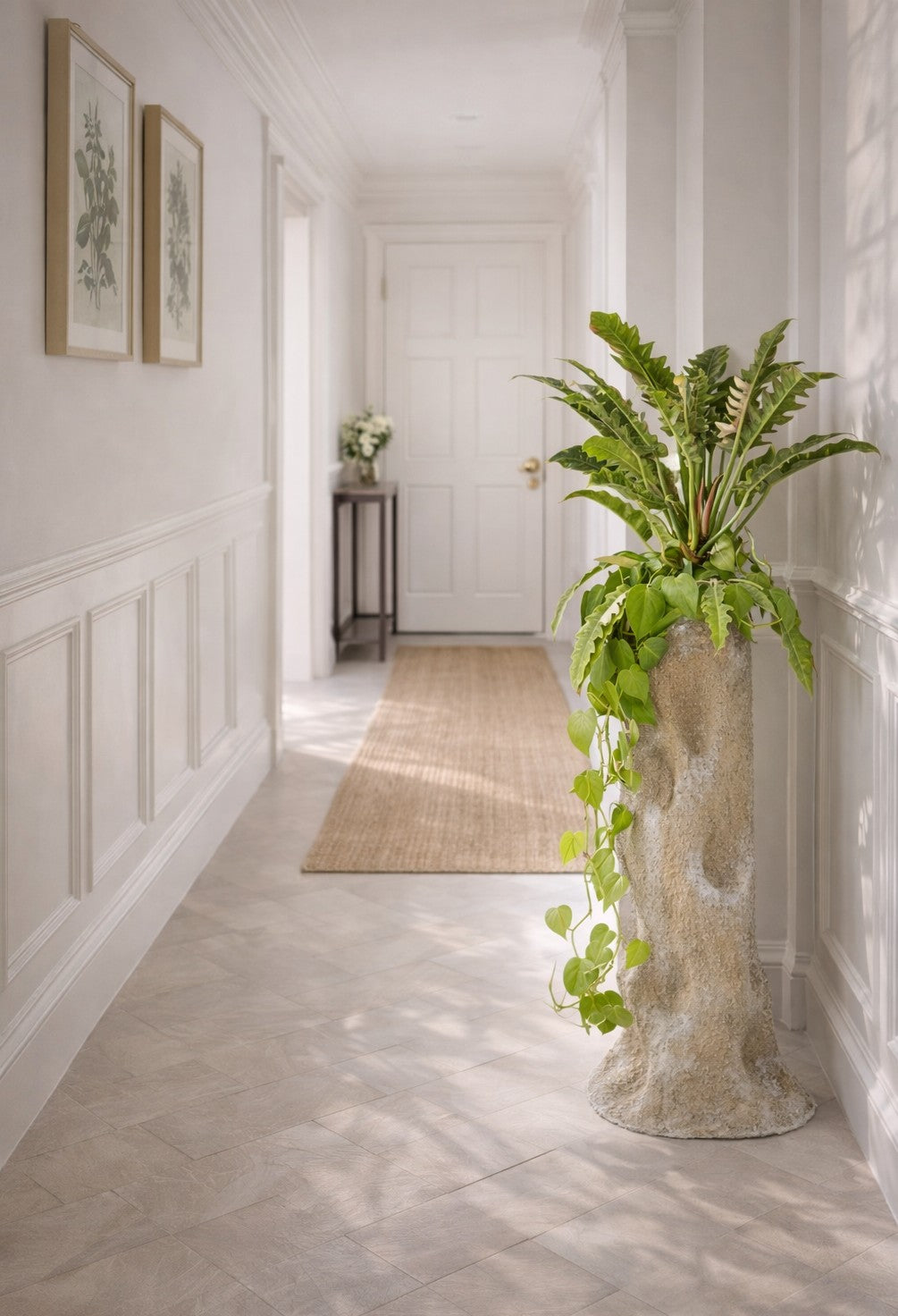 [鉢セット販売]Soil Totem_フィロデンロドン・リングオブファイヤー+オキソカルジューム(1点限り)